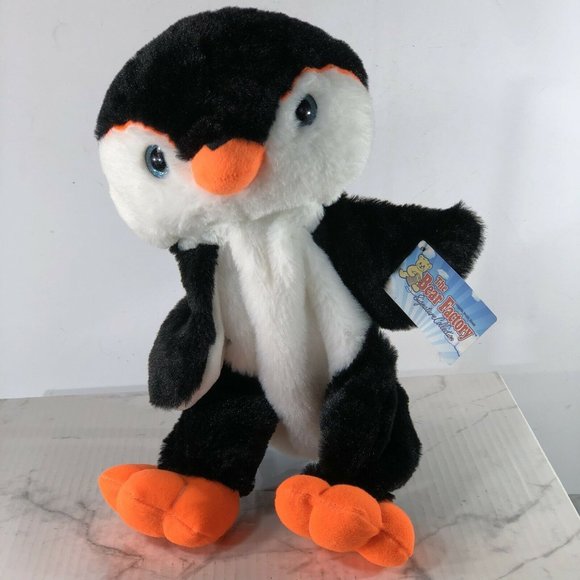 The Bear Factory 15" Plush Penguin Signature Toy - Picture 9 of 12